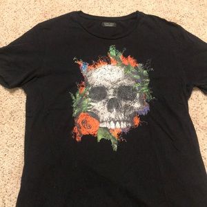 *NEW* ZARA MAN Skull T-Shirt